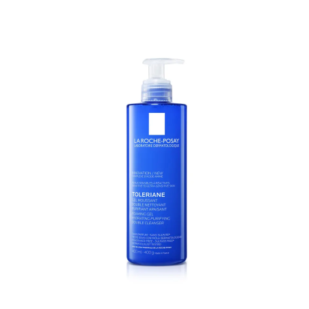 Gel Moussant Double Nettoyant Purifiant Apaisant 400ml